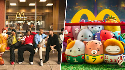 McDonald's S’pore Launches Squishmallows In Football Gear & David Beckham Cups Amid FIFA World Cup Fever