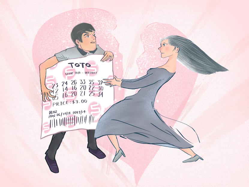 Are lottery winnings matrimonial assets?