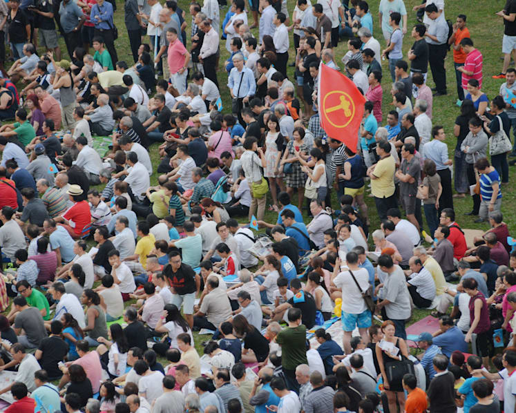 WP holds its second GE2015 rally