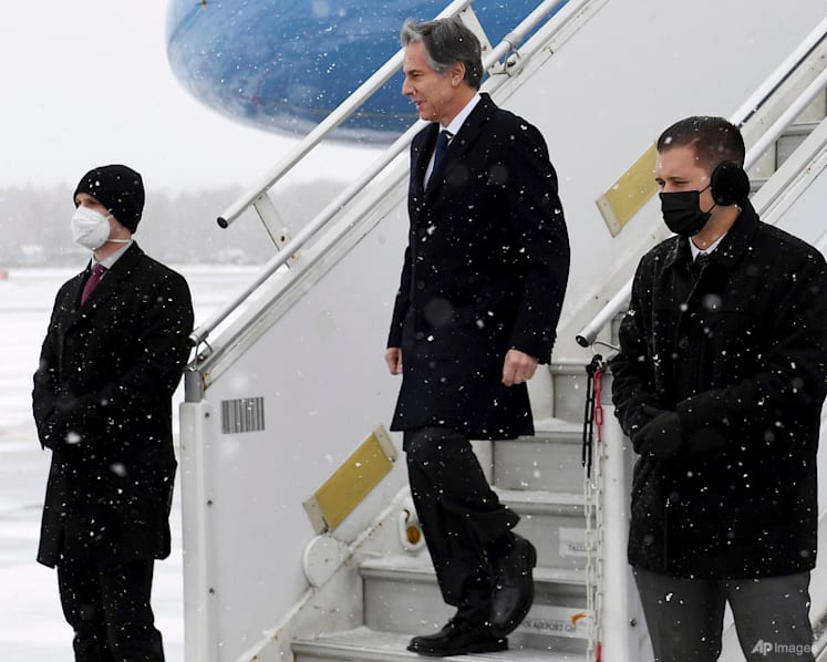 Blinken wraps up Baltic assurance tour as Ukraine war rages 