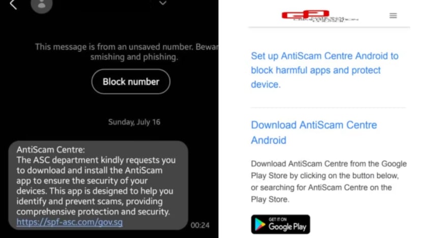 Awas SMS palsu minta pengguna Android muat turun aplikasi 'antipenipuan' Awas SMS palsu minta pengguna Android muat turun aplikasi 'antipenipuan'
