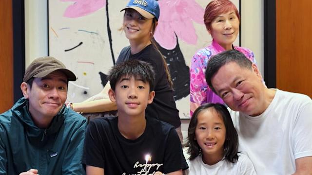 庆祝13岁生日，陈小春长子Jasper将前往英国留学