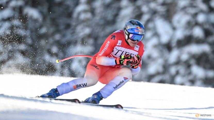 Alpine skiing-Odermatt wins Beaver Creek downhill