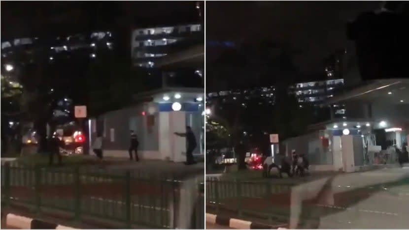 Lelaki acu pisau yang ditembak polis di Clementi mengaku bersalah Lelaki acu pisau yang ditembak polis di Clementi mengaku bersalah