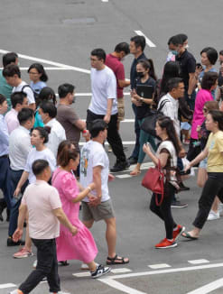 76 per cent of respondents in Singapore said they trust their government — the highest among the list of institutions provided in the survey.