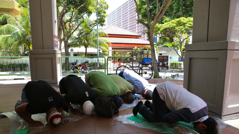Covid-19: Mosques closed for disinfection, so some Muslims improvise while others go elsewhere to pray