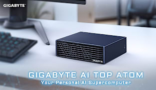 GIGABYTE AI TOP ATOM 64GB Unified Memory Version Expands Possibilities for Desktop AI Development