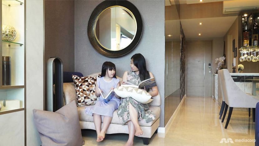 How a small family's 3-bedroom condo got a hotel makeover using wallpaper How a small family's 3-bedroom condo got a hotel makeover using wallpaper