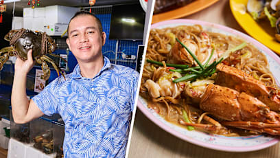 Pick Live Seafood At This Commonwealth Market Stall & Have It Cooked Zi Char-Style Upstairs — Like Seoul’s Noryangjin Fish Market