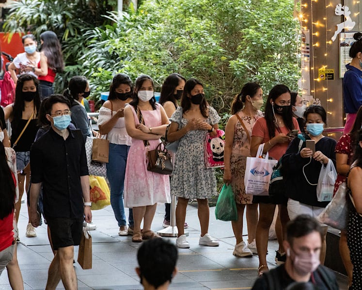 412 new Covid-19 cases and 1 death in Singapore