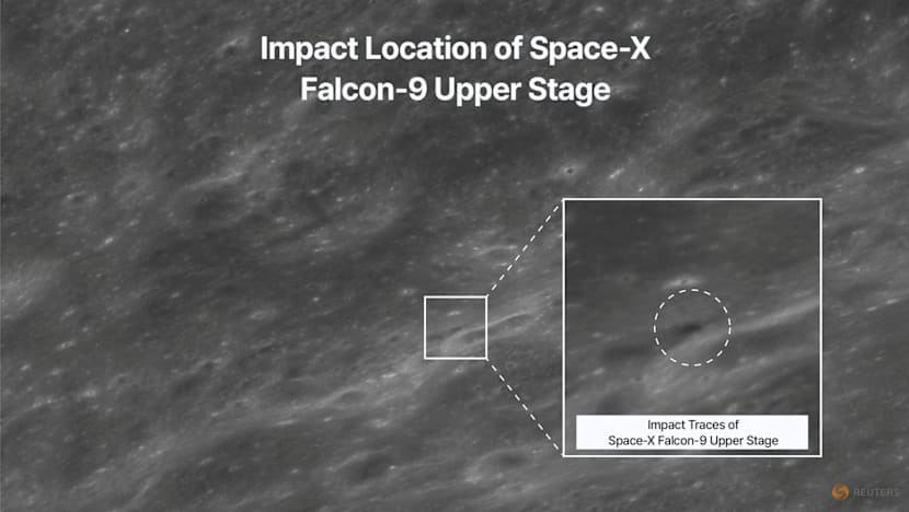 Castaway SpaceX rocket stage crashed into moon: Scientists