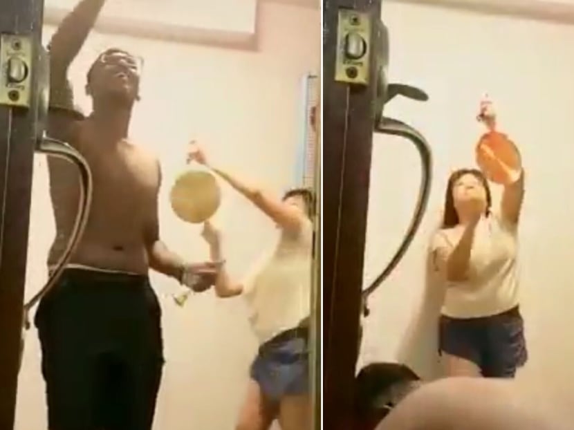 Screengrabs from a video posted by Facebook user Livanesh Ramu.