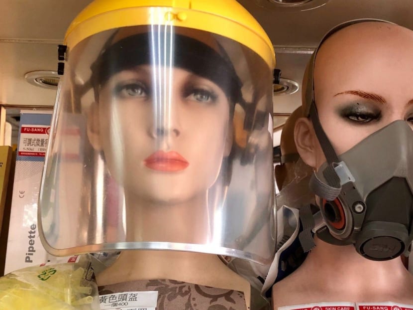 Hong Kong protesters have been sourcing gas masks in Taipei after supplies were exhausted at home.