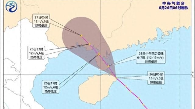 热带低压登陆中国海南 为受台风重创区带来新一轮降雨