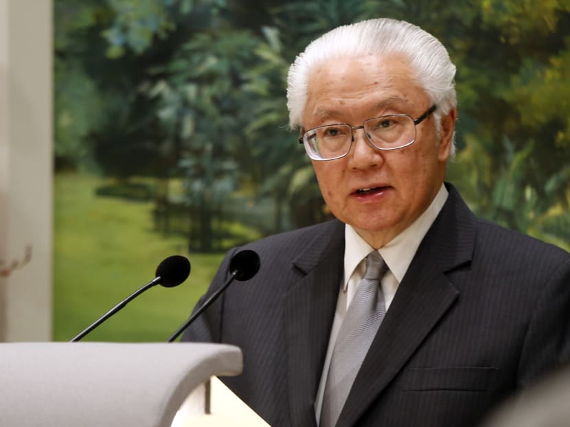 Dr Tony Tan Keng Yam, former President of Singapore, will be director and special advisor to the Government of Singapore Investment Corporation (GIC) from Jan 1 next year. TODAY file photo.