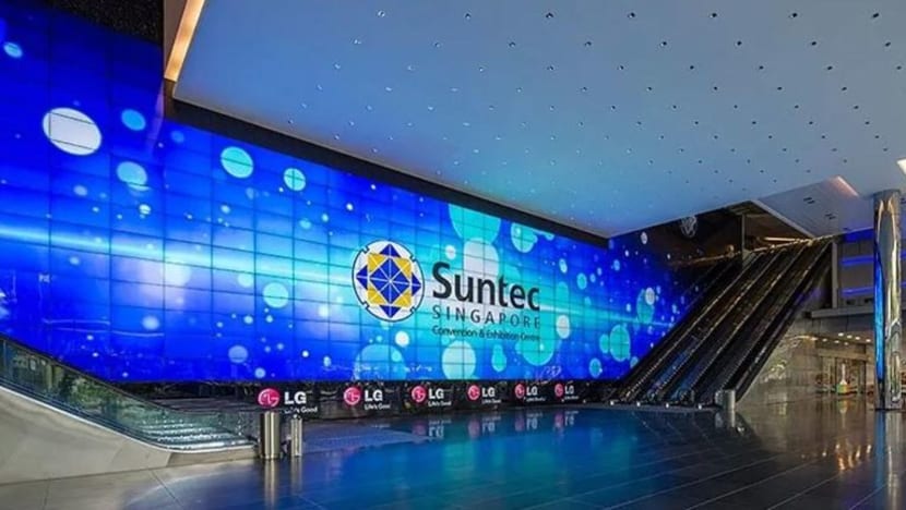 Pusat Konvensyen Suntec lokasi penstriman rapat online GE2020