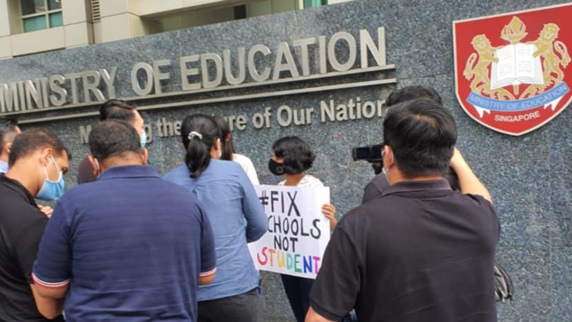 3 people arrested for allegedly staging protest on behalf of LGBTQ students outside MOE HQ
