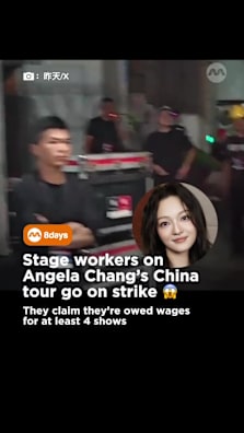 It remains unclear which company is responsible for the outstanding wages #8dayssg #8dayssgasianent #sgfyp #concert #張韶涵 