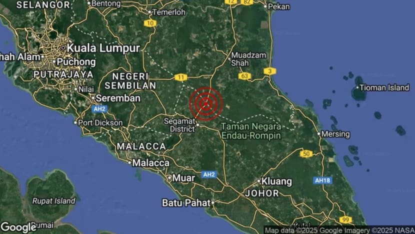 Segamat dilanda satu lagi gempa; gempa ke-4 dalam seminggu