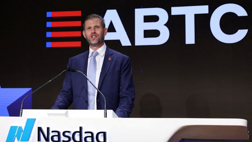 Trump brothers-backed American Bitcoin swings to second-quarter loss