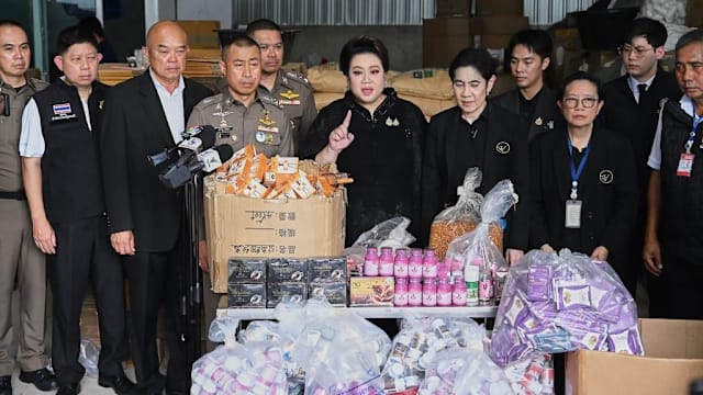 泰国捣毁非法减肥药工厂 起获逾万件违禁品