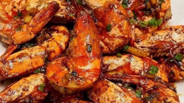 食谱：黑椒大虾