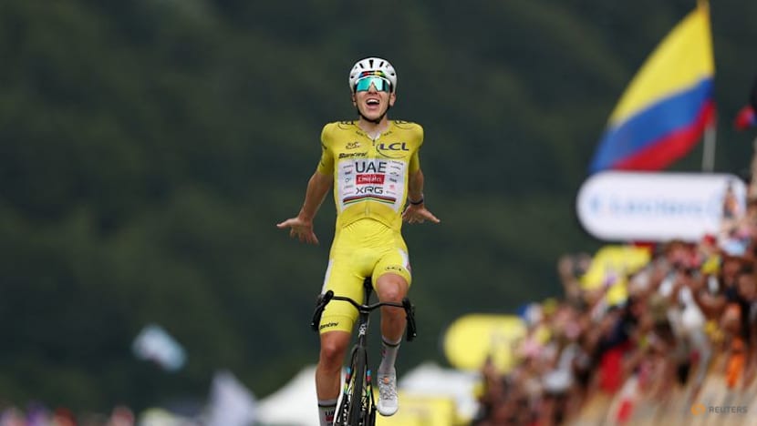 Pogacar rides to solo win on Tour de France stage 14 to increase overall lead