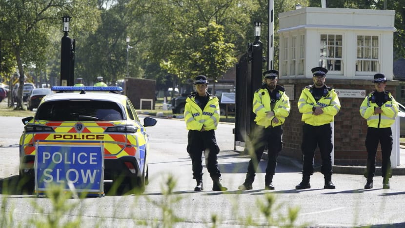 Three dead in 'devastating' fire at former UK airbase Three dead in 'devastating' fire at former UK airbase