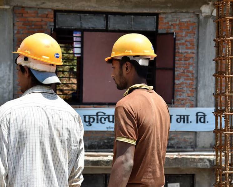 Building for the future: In post-quake Nepal, masons learn new skills
