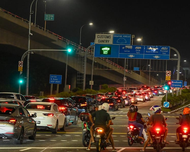 Heavy traffic through Woodlands, Tuas checkpoints expected until June school holiday ends: ICA 