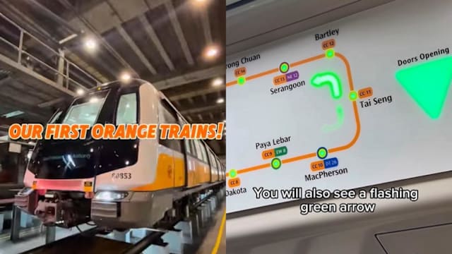 环线新列车下周一启用 橘色车身亮眼系统也有所升级