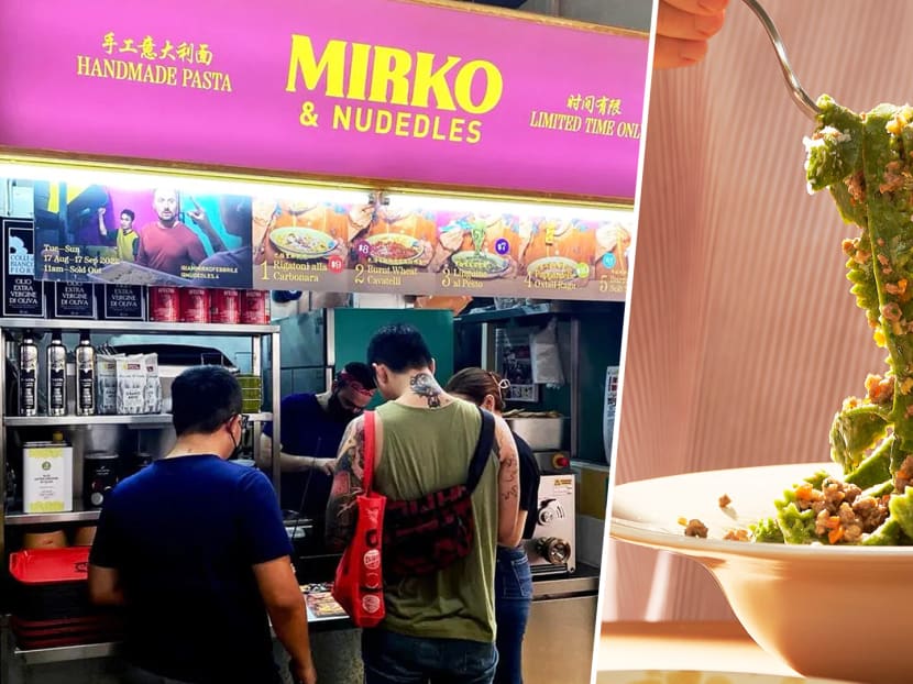 Italian chef of viral pasta hawker pop-up opens seaside restaurant in East Coast Park 