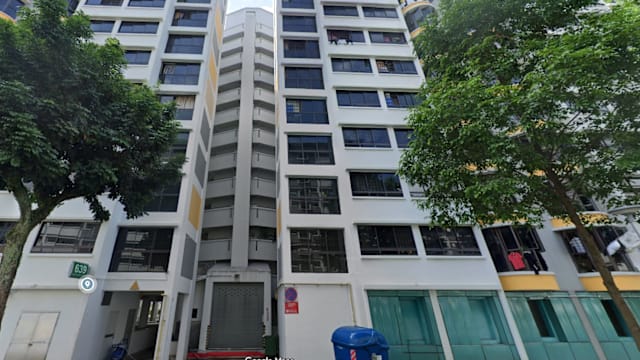 组屋窗外平台上摆植物 市镇会：将要求居民移除