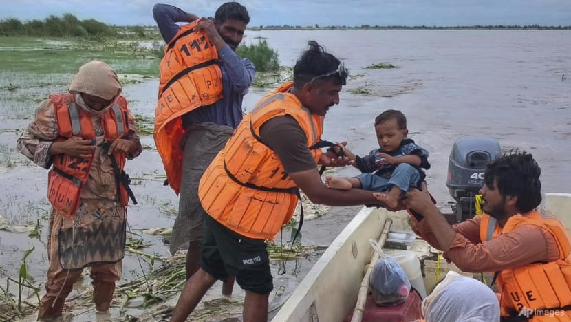 Mass evacuations in eastern Pakistan as India releases water from swollen rivers Mass evacuations in eastern Pakistan as India releases water from swollen rivers