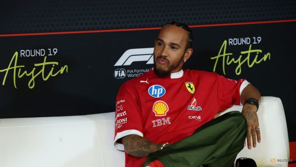 From allergy to prancing horse: Hamilton eyes equestrian future - CNA