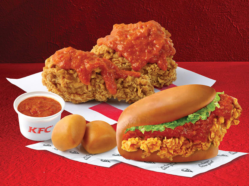 KFC Singapore launching limited-time chilli crab-inspired menu for SG60 KFC Singapore launching limited-time chilli crab-inspired menu for SG60
