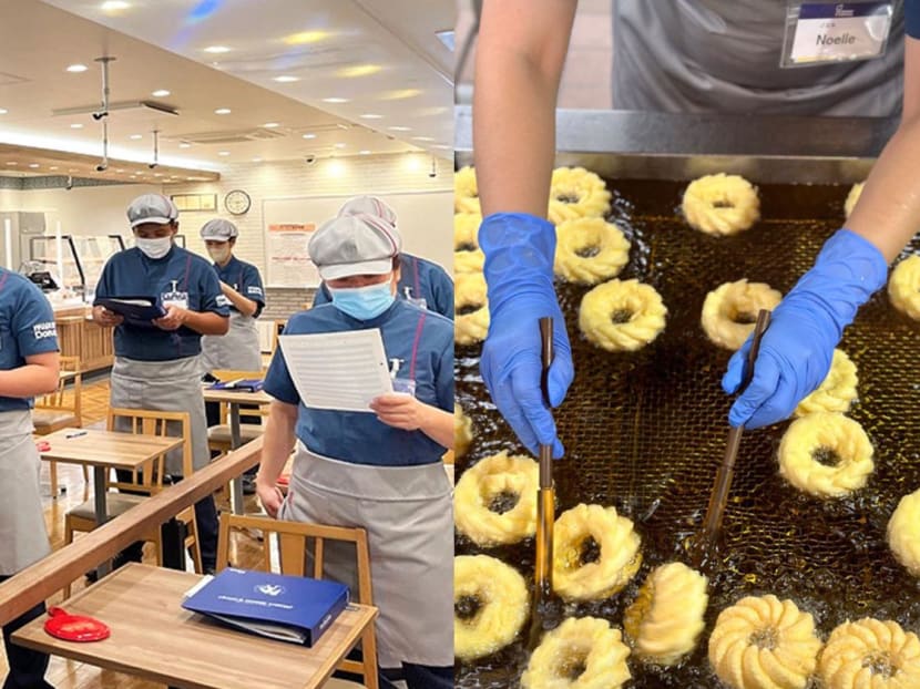 How Mister Donut's new employees are trained at 'doughnut college' in Osaka How Mister Donut's new employees are trained at 'doughnut college' in Osaka