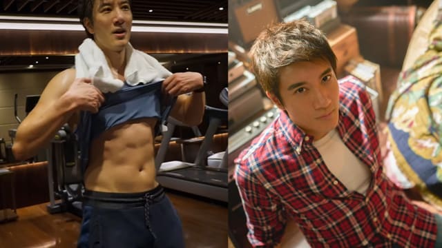 王力宏晒健身视频　掀背心秀超猛腹肌