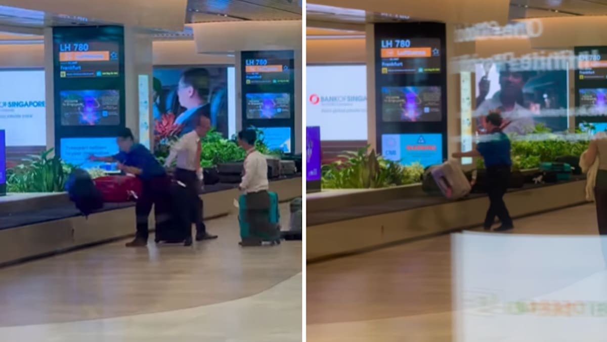 SATS apologises after video shows rough handling of luggage at Changi Airport