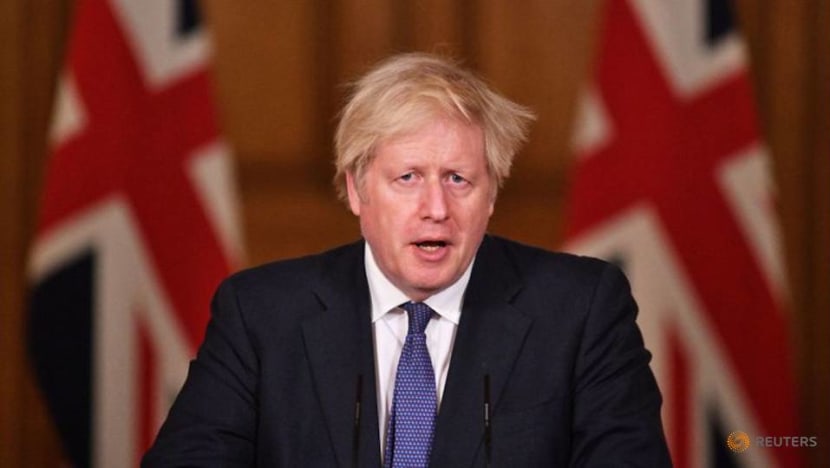 Britain's Boris Johnson presses Biden for new trade deal Britain's Boris Johnson presses Biden for new trade deal