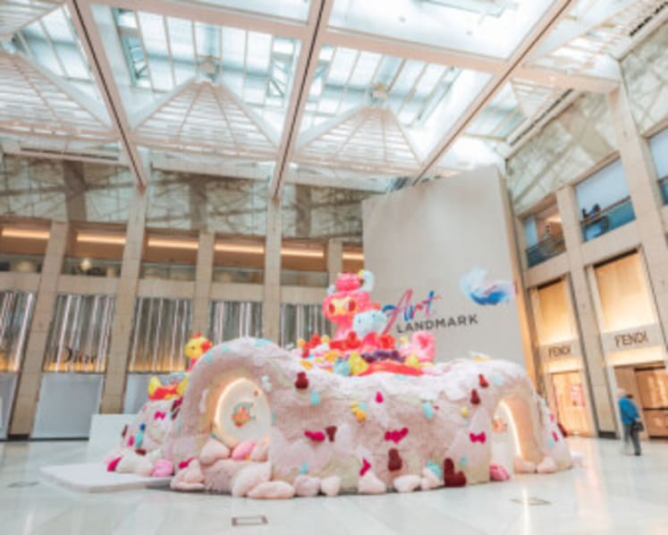 Ayako Rokkaku Unveils ‘THE ISLAND – ONIGASHIMA' at LANDMARK:  A Monumental Artistic Odyssey in Central