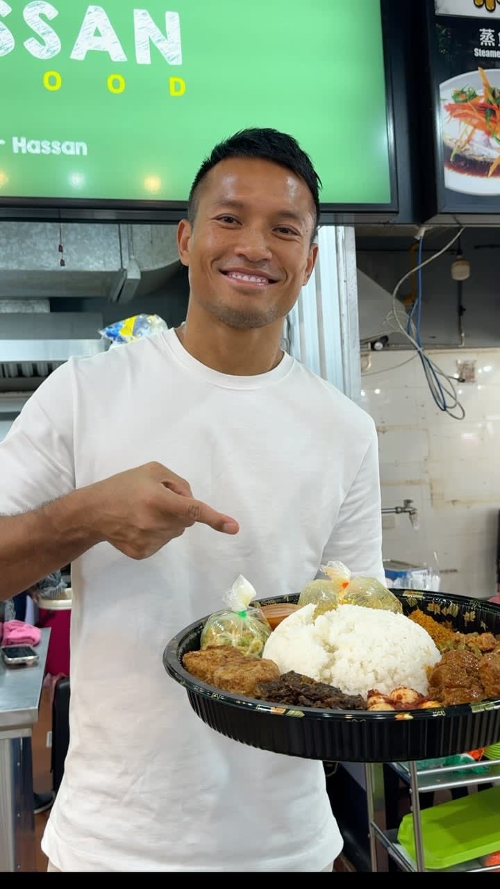 Footballer Hassan Sunny Will Cook Nasi Padang Himself To Keep Dapur Hassan Going After Stall Closes