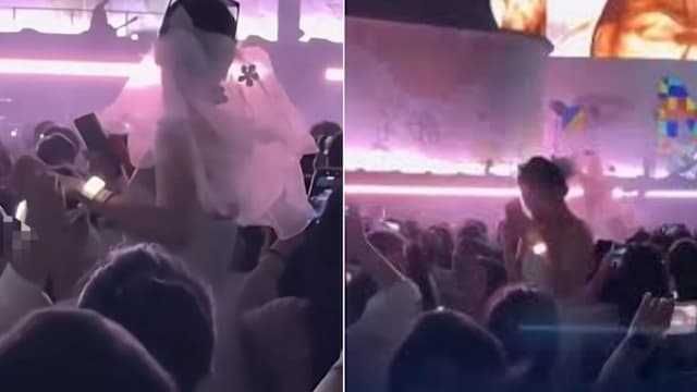 中国男子演唱会向女友求婚 后排观众齐喊“坐下”场面尴尬