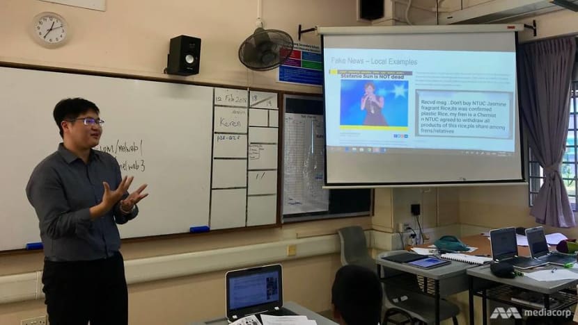 Thriving rather than surviving: Teaching students how to spot fake news   
