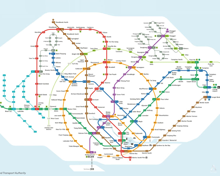 Singapore's MRT network: How has it evolved and what will it look like by 2030?
