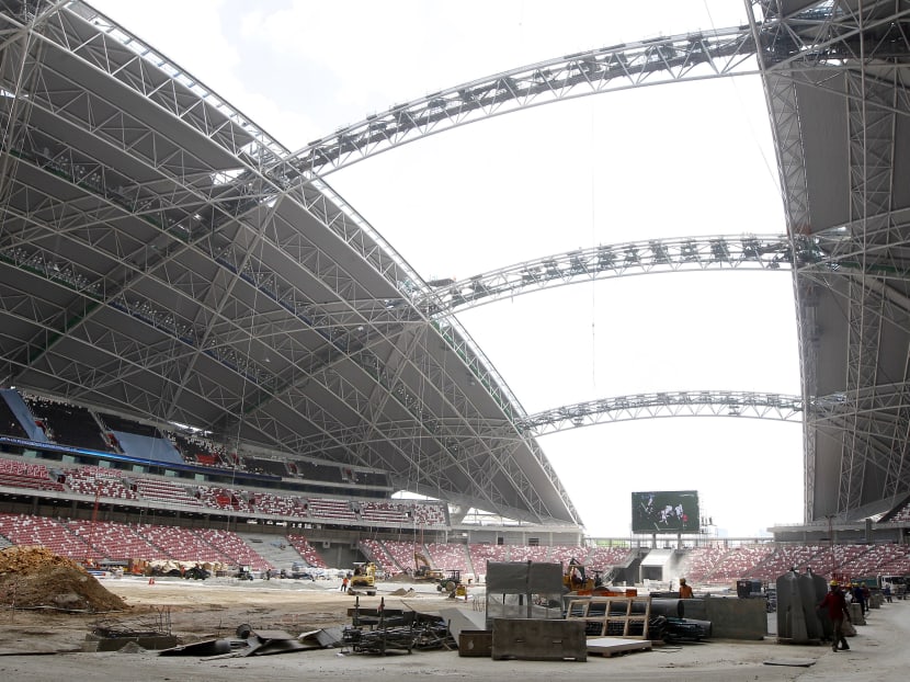 Sports Hub: It’s nearly there