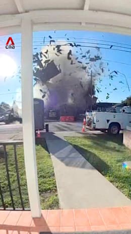 Explosion in California injures at least 6 and destroys multiple properties