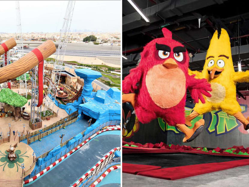 Angry Birds World takes flight.