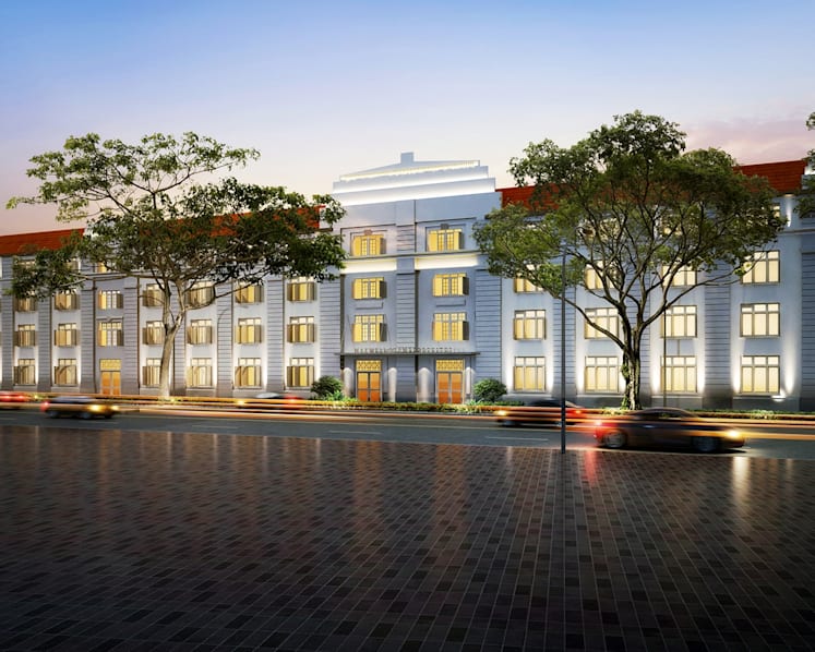 Red Dot building to lose unique hue in S$25 million extension project