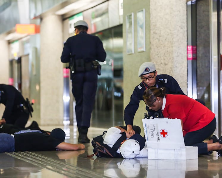 Shooting frenzy, explosions part of 1st counter-terror drill at Changi Airport